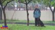 Eugene Reyes with Barry (GSD)